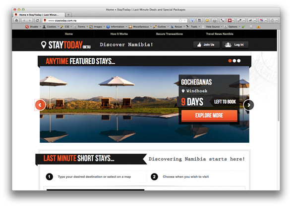 Namibia gets its very own LastMinute.com