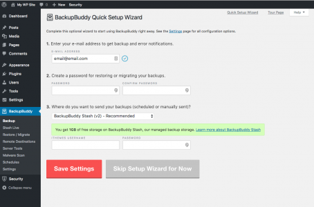 BackupBuddy for WordPress