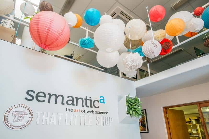 Semantica's office front entrance